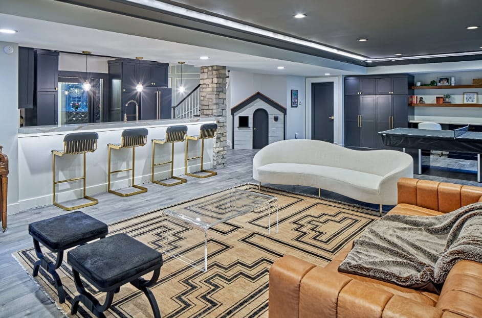 luxury basement