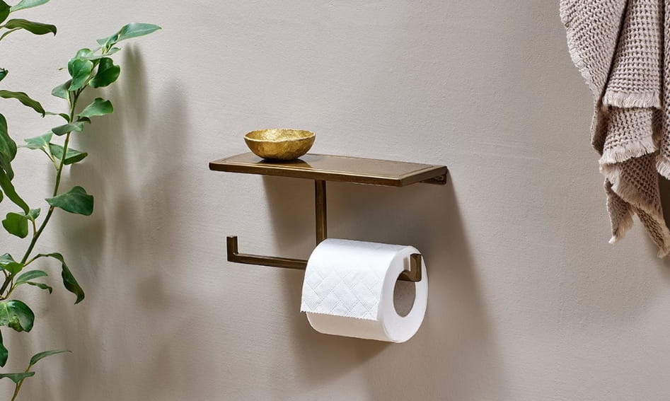 Wall-Mount Toilet Paper Holder