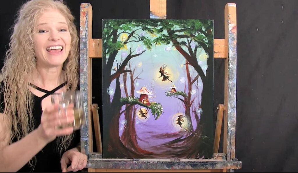 at home sip and paint kits