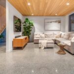 polished cement floors in homes
