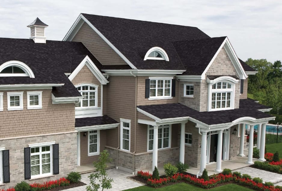 Black Roof Shingles