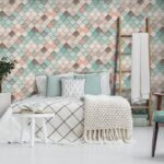 Home Pattern MH1510 Wallpaper