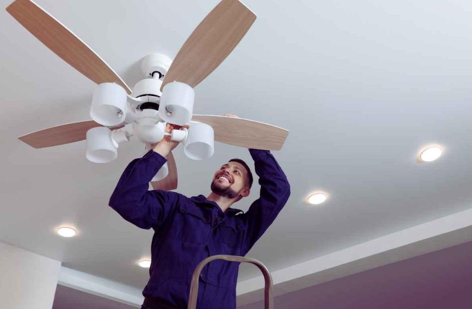 rustic ceiling fans with lights