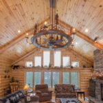 tongue and groove pine ceiling