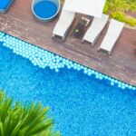 Above Ground Pool and Deck